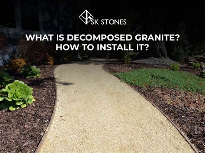 How much does a yard of decomposed granite cover?