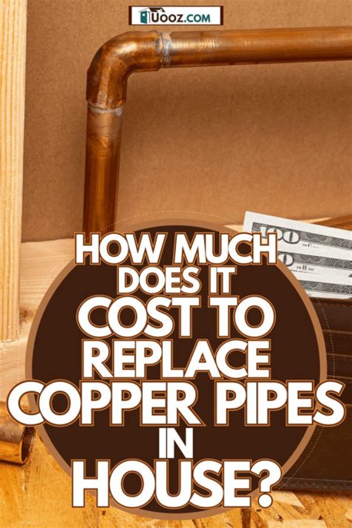 How much does it cost to replace copper pipes?