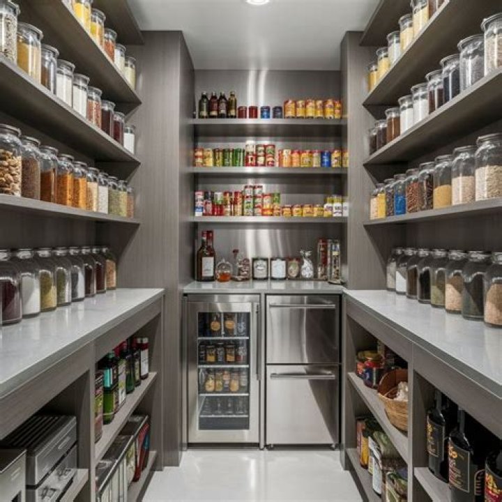 How much space do you need for a walk in pantry?