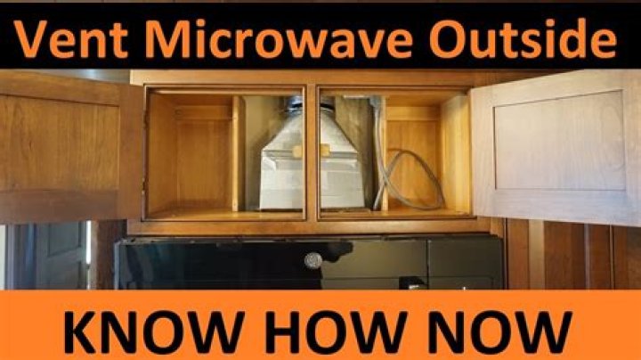 How much venting does a microwave need?