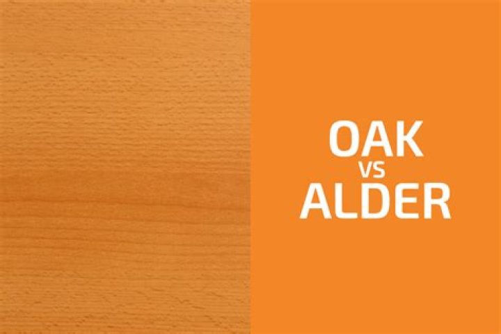 Is Alder cheaper than oak?