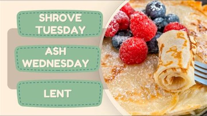 Is Ash Wednesday after Shrove Tuesday?