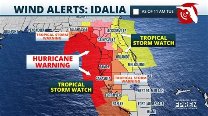 Is Atlanta under hurricane watch?