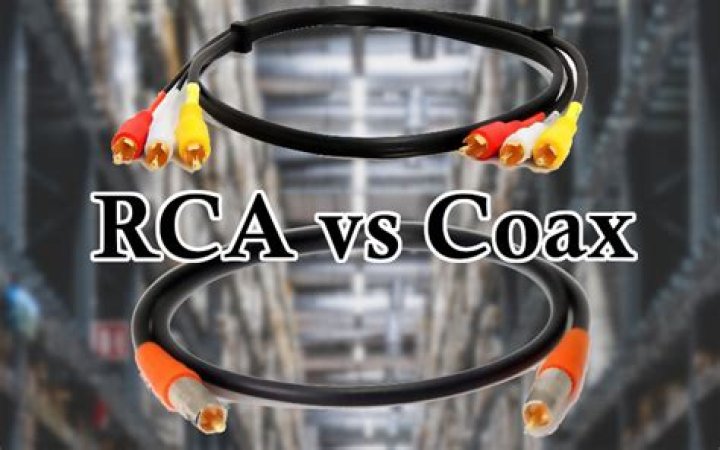 Is digital coax different from RCA?