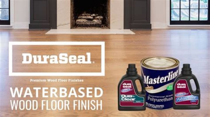 Is DuraSeal water based?