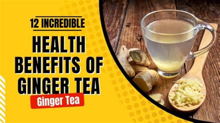 Is ginger tea OK for toddlers?