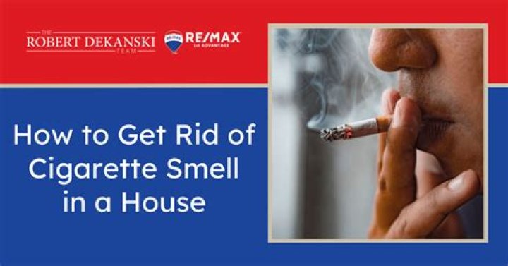 Is it possible to get rid of cigarette smell in a house?