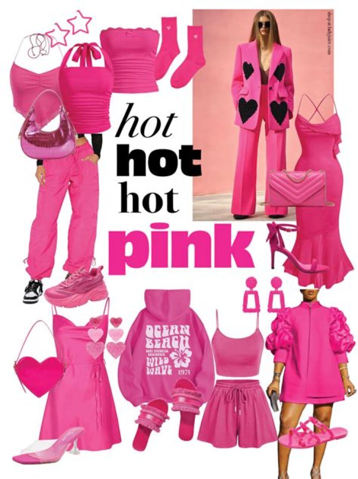 Is pink in fashion?