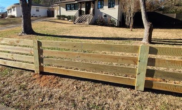 Is split rail fence pressure treated?
