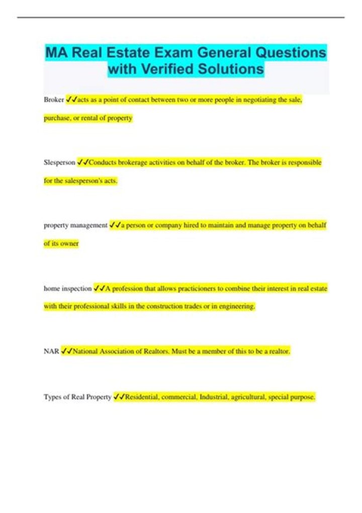 Is the MA real estate exam hard?