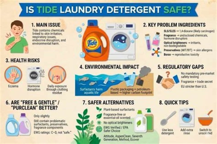 Is Tide detergent safe?