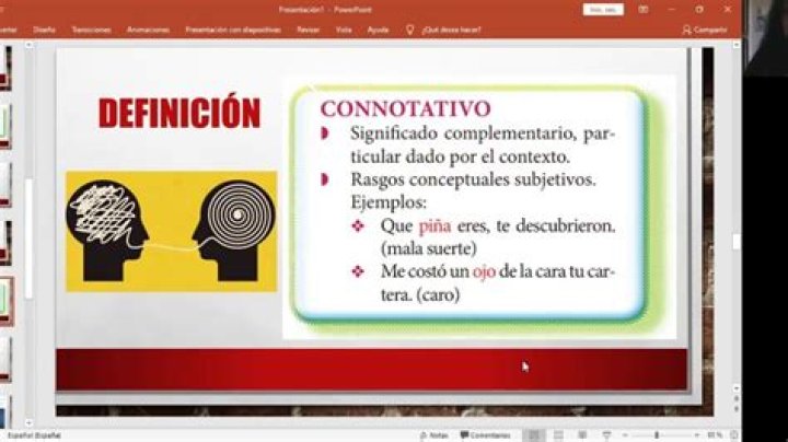 ¿Qué significa denotativo ejemplos?