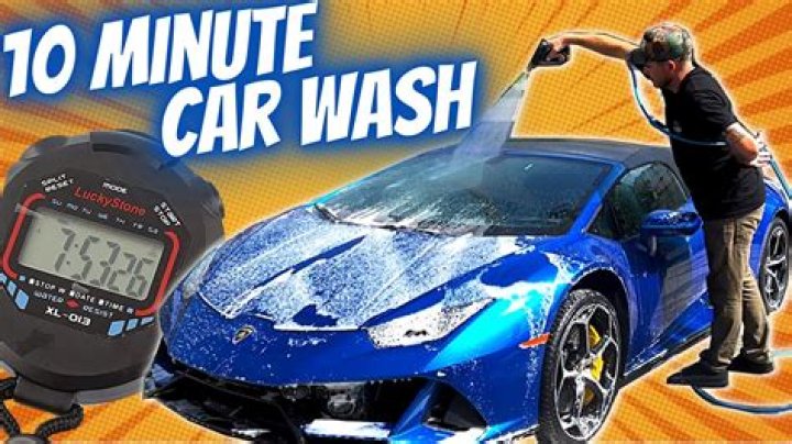 What's the best way to wash a car?
