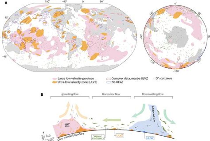What best describes the Earth's mantle?