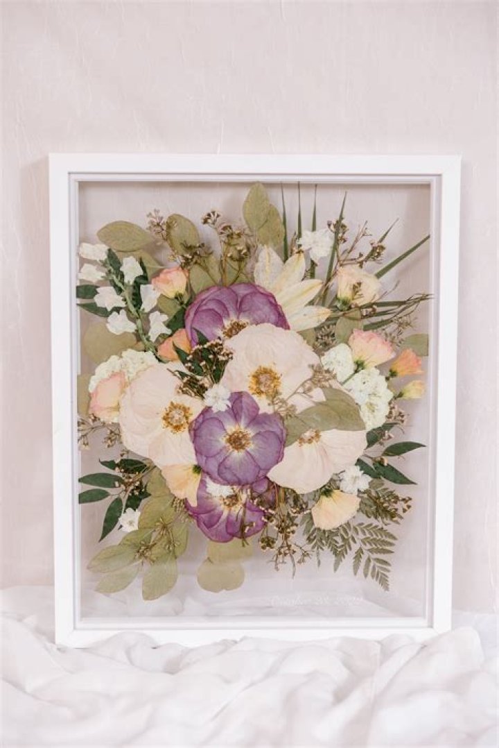 What can I use instead of glass for a picture frame?