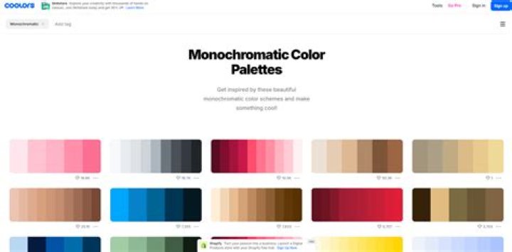 What color is monotone?