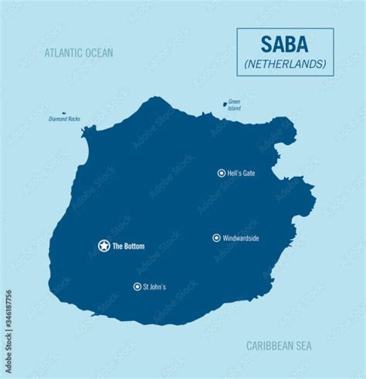 What country is Saba in?