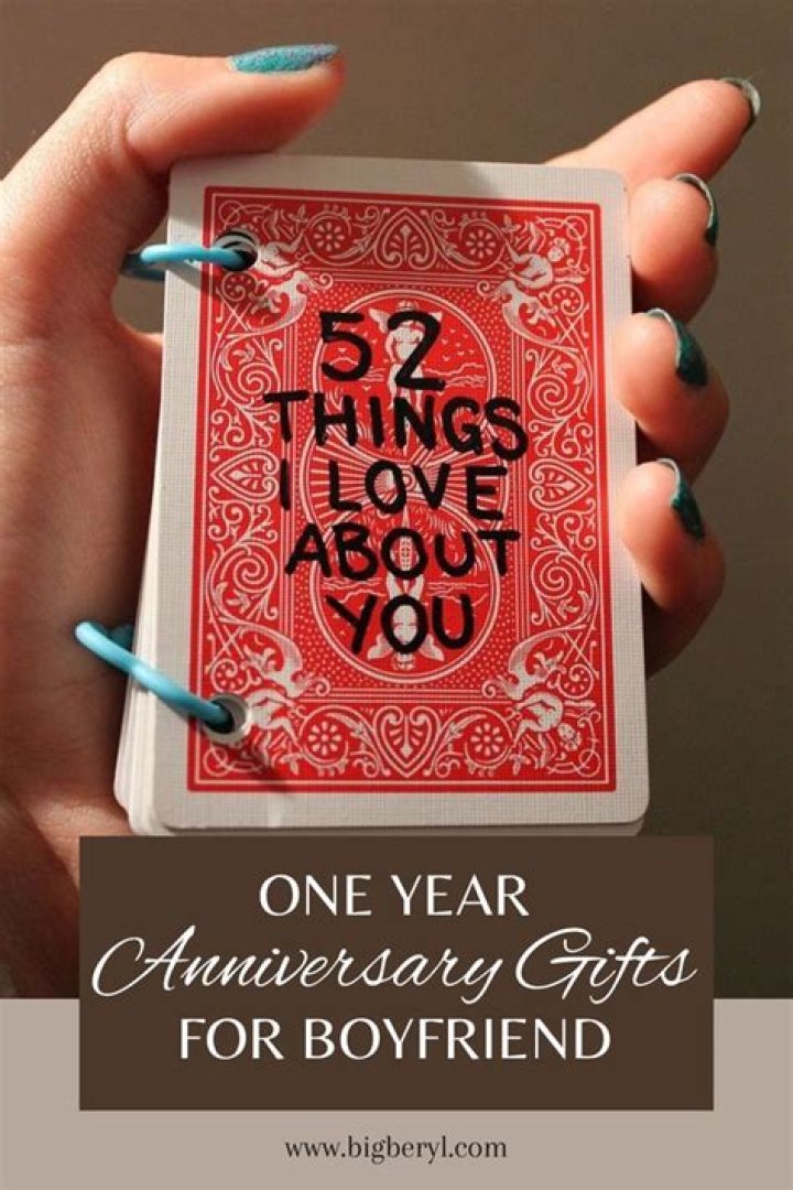 What do I get my boyfriend for our anniversary?