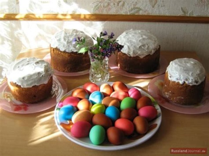 What do Russians eat for Easter?