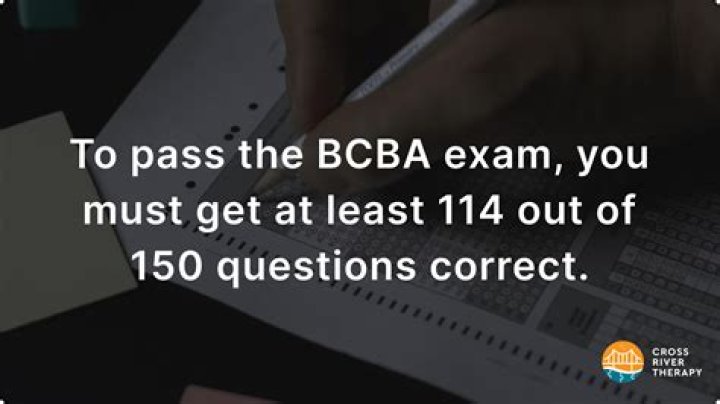 What do you need to pass the BCBA exam?