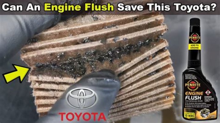 What does a fuel flush do?