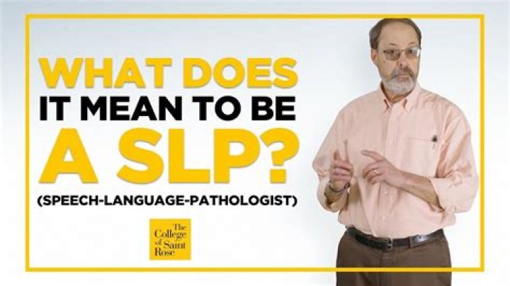 What does an SLP do in the schools?