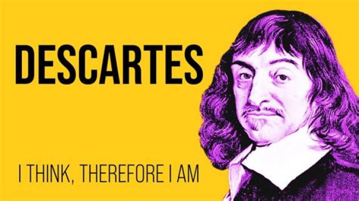 What does Descartes think a person is?