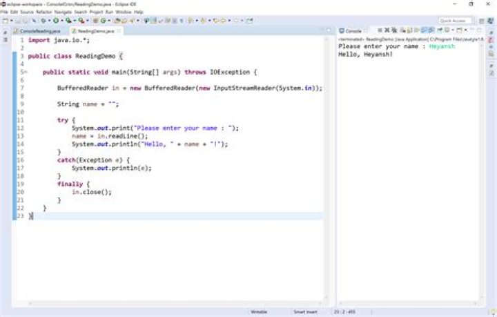 What does import Java IO mean?