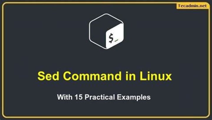 What does SED stand for in Linux?