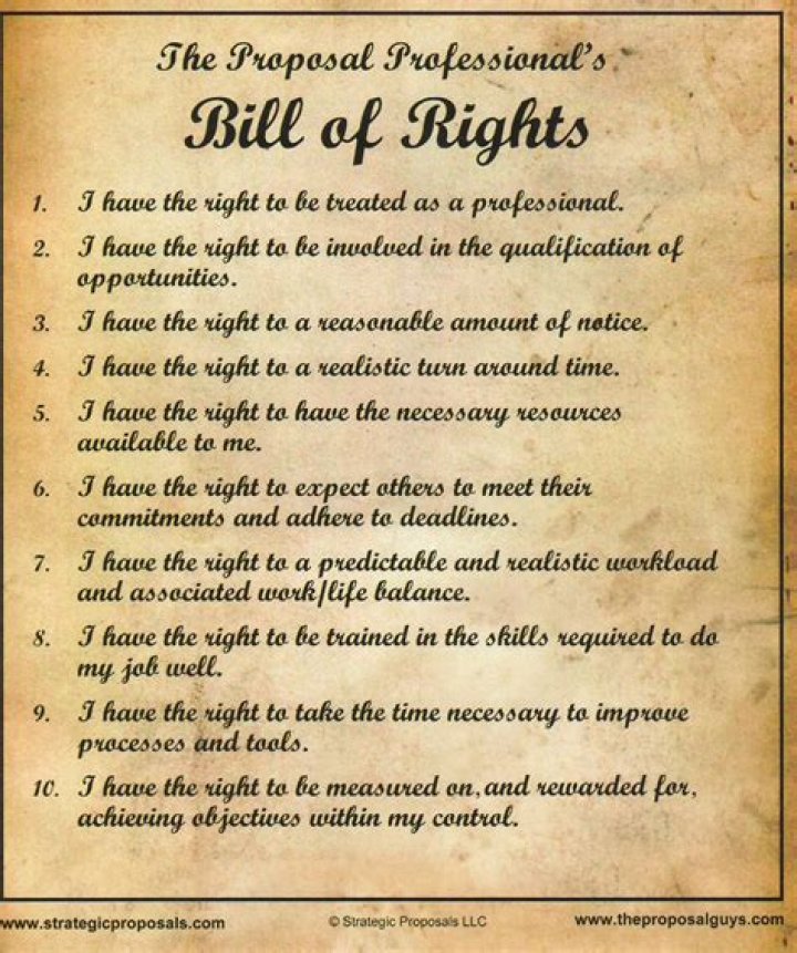 What does the Bill of Rights do?