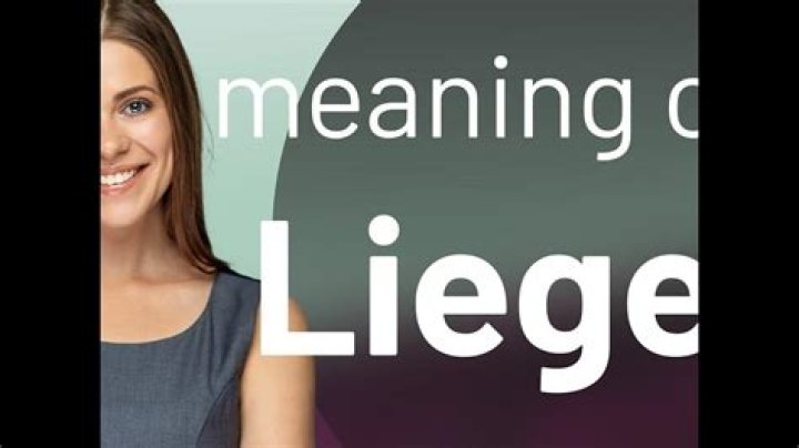 What does the term my liege mean?