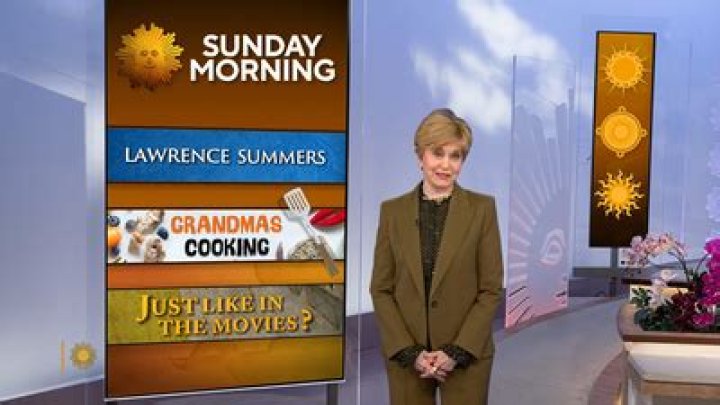 What happened to the host of CBS Sunday Morning?