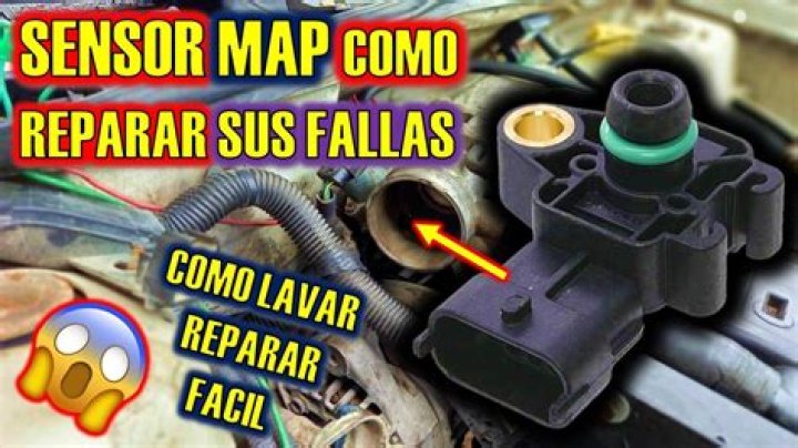 What happens when a MAP sensor fails?