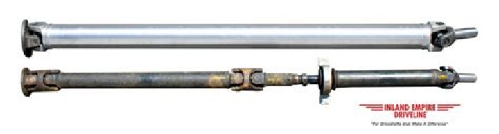 What is a 2 piece driveshaft?