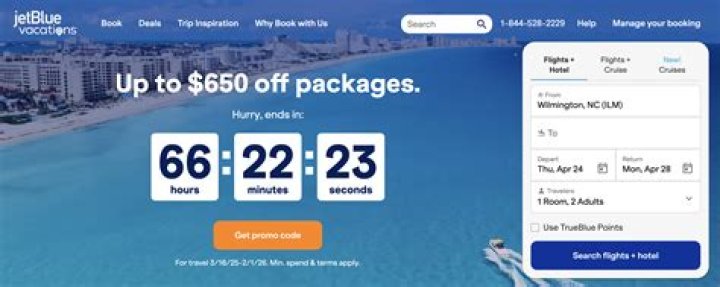 What is a JetBlue Vacations package?