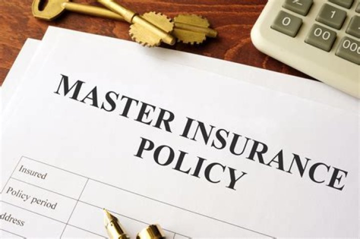 What is a master insurance policy?