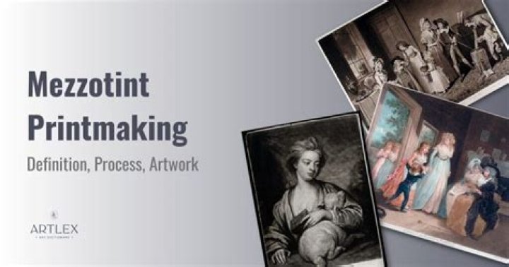 What is a mezzotint print?