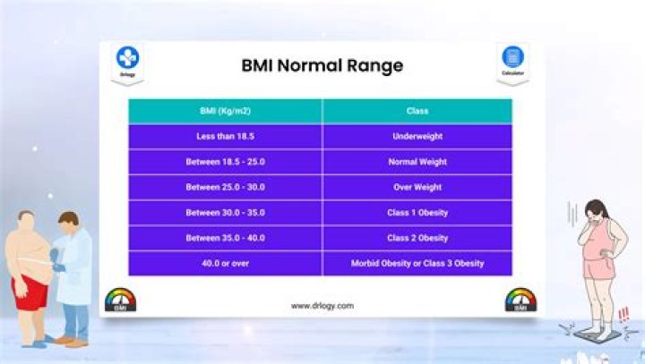 What is a normal BMI for a 5 year old?