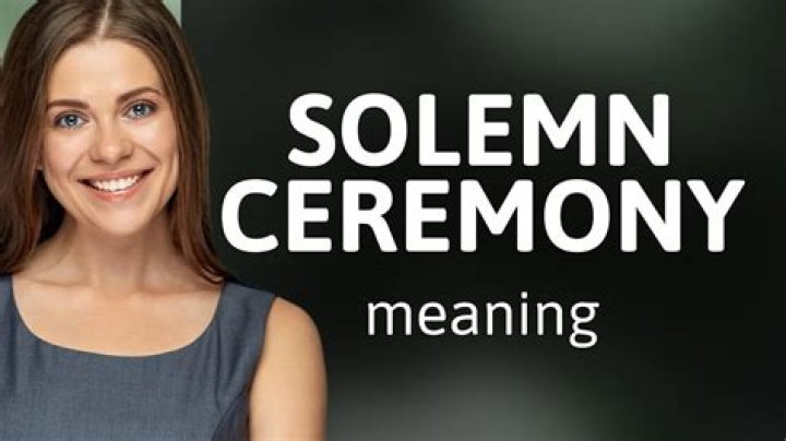 What is a solemn tone?