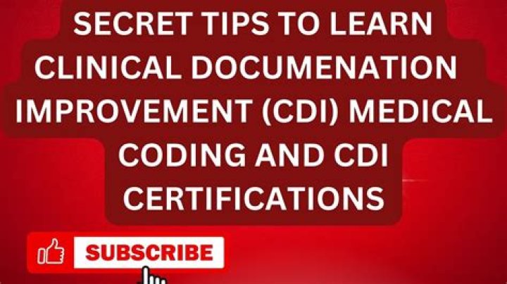 What is CDI in coding?
