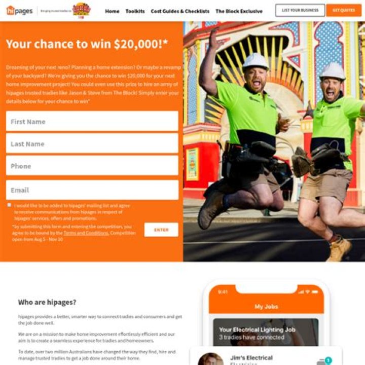 What is Hipages com au?