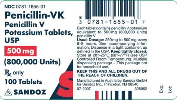 What is Penicillin VK used for?