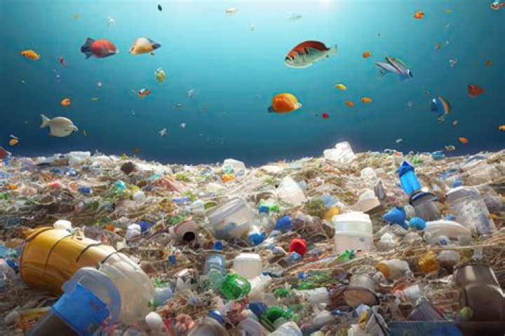 What is plastic in the ocean?