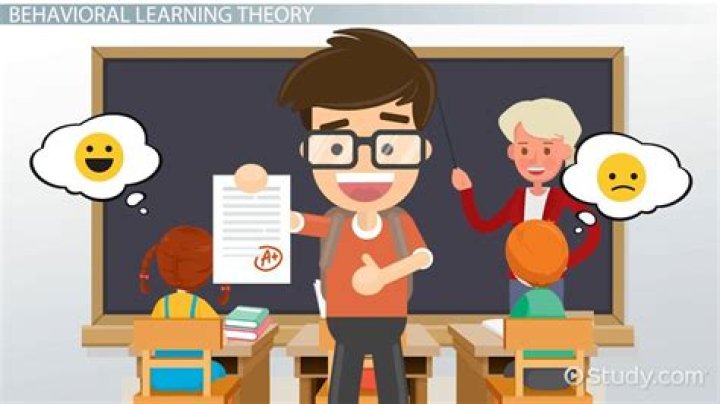 What is the behavioral learning theory?