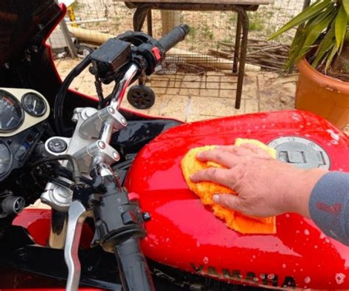 What is the best soap for washing motorcycle?