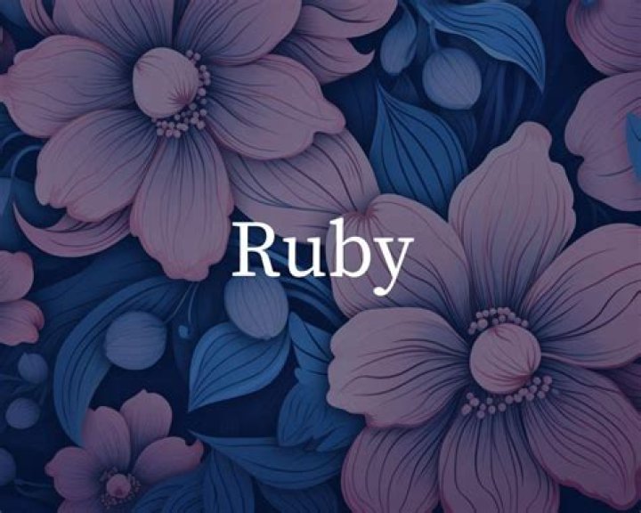 What is the biblical meaning of the name Ruby?
