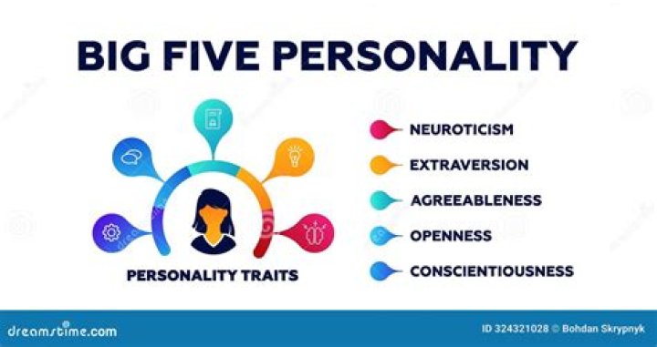 What is the big five personality trait of extraversion?