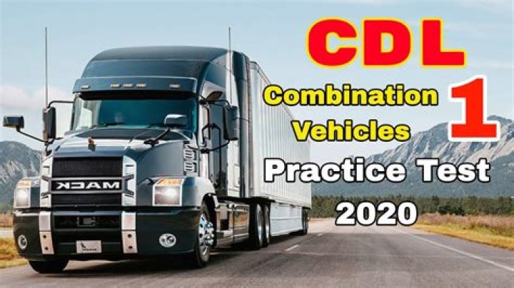 What is the combination CDL test?