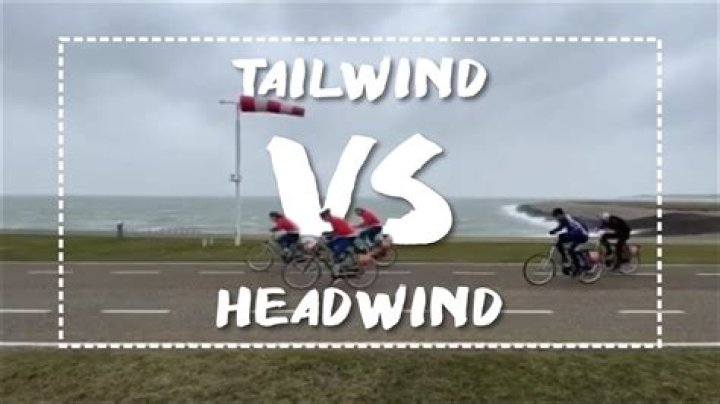 What is the difference between headwind and tailwind?