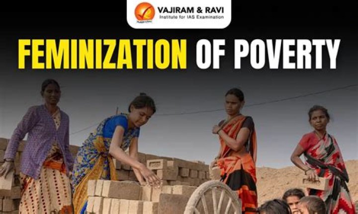 What is the feminization of poverty What causes it?